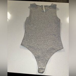 Babaton Heather Gray Bodysuit Size- XS
